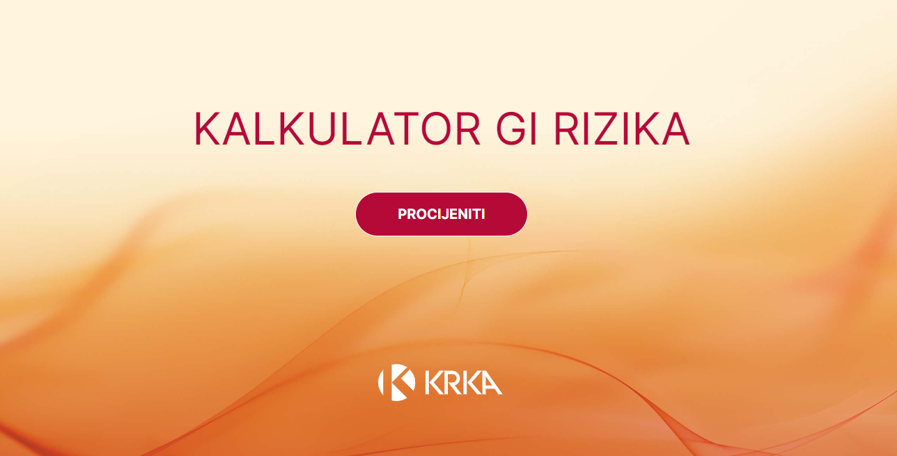 KRKA Kalkulator GI rizika 2024